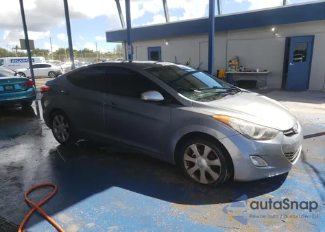 2012 Hyundai Elantra Gls from USA, damaged, VIN KMHDH4AE1CU363511